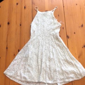 White lace dress